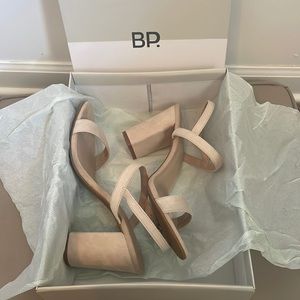 Grade New blush suede BP (Nordstrom’s) heels